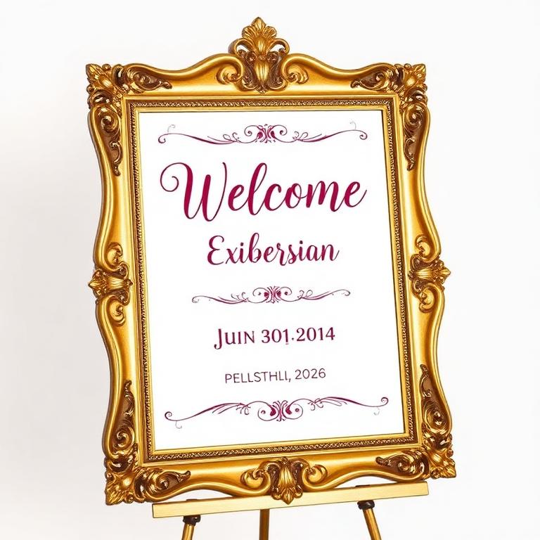 Personalized Welcome Sign